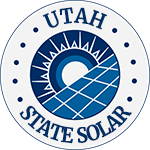 Utah State Solar logo.